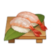 Sushi de Camarão Doce