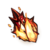 Mariposa de Fuego Infernal