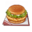 Crispy chicken burger