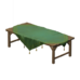 Mesa larga con mantel