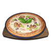 mushroom pizza