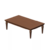 Longue table en pin