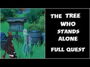 El árbol que está solo