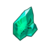 Fragment de diamant brillant