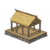 Banco de madera lisa